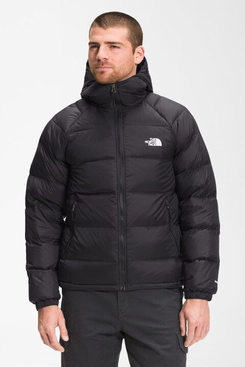 Erkek Hydrenalite Kaz Tüyü Kapüşonlu Üst Mont - Siyah 