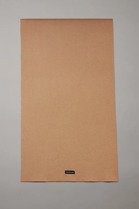 Erkek Inst Örgü Atkı - Krem 