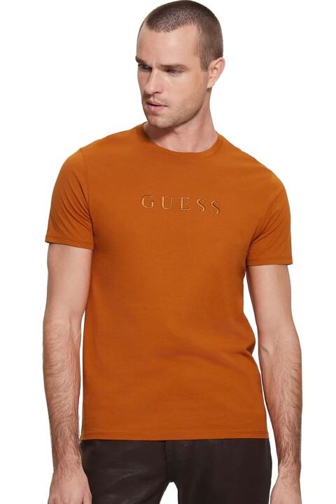 Erkek Klasik Pima T-Shirt - Tarçın 