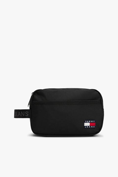 Erkek Logo Armalı El Çantası - Siyah 