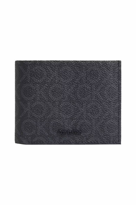 Erkek Logolu Cüzdan CK Must Mono Billfold - Siyah 