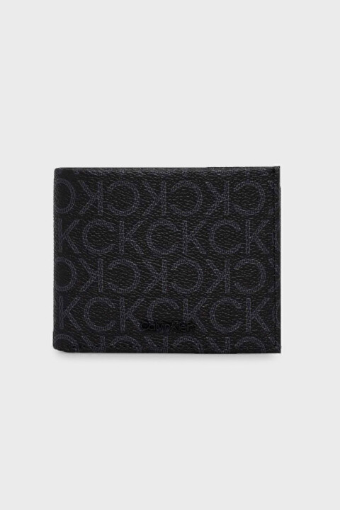 Erkek Logolu Cüzdan - Siyah 
