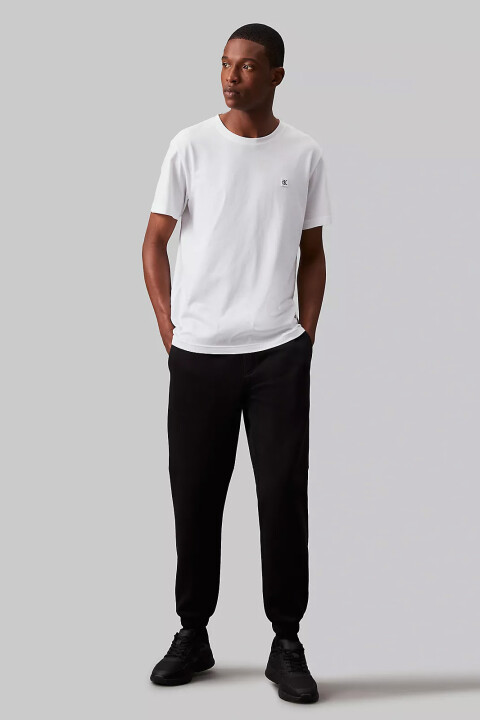 Erkek Logolu Eşofman Altı - Siyah 