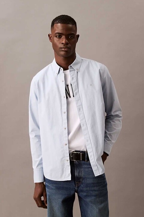 Erkek LS Solid Classic Oxford Gömlek 