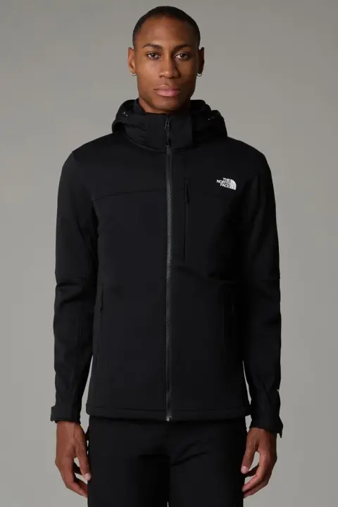 Erkek M Dıablo Softshell Detachable Kapüşonlu Mont - Siyah 