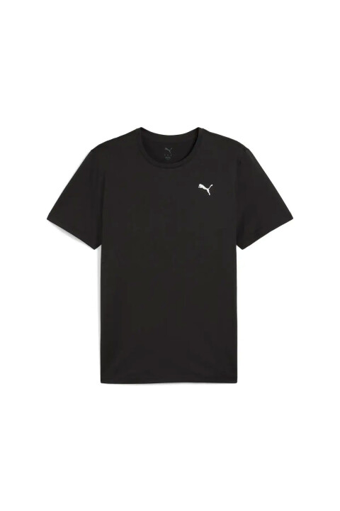 Erkek M Tad Ess Solid Cat T-Shirt - Siyah 