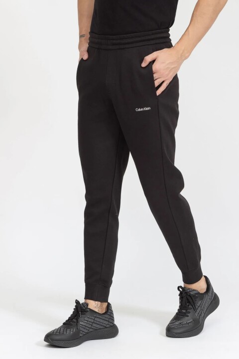 Erkek Mıcro Logo Essential Eşofman Altı - Siyah 