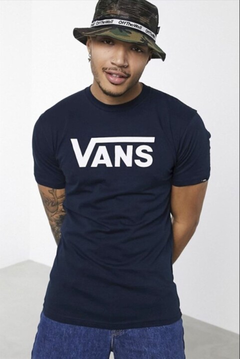 Erkek Mn Vans Classıc T-Shirt - Lacivert 