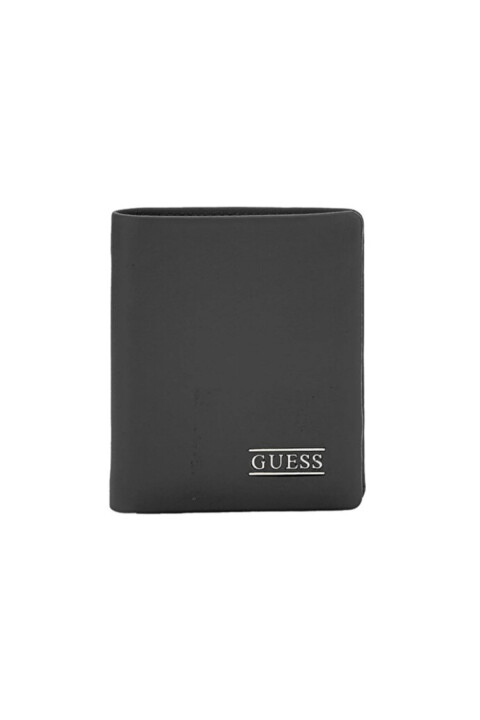 Erkek New Boston Normal Deri Cüzdan - Siyah 