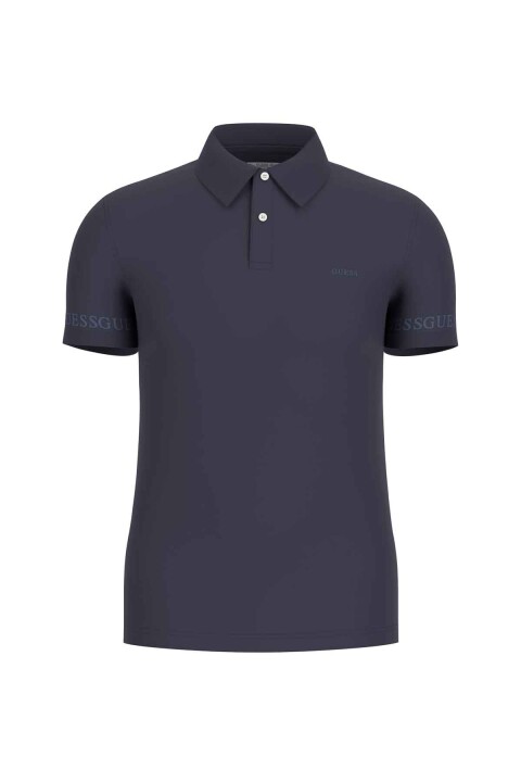 Erkek Nolan SS Polo Knit T-Shirt - Lacivert 