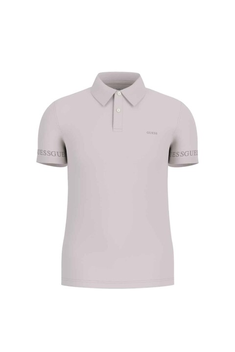 Erkek Nolan SS Polo Knit T-Shirt - Taş 