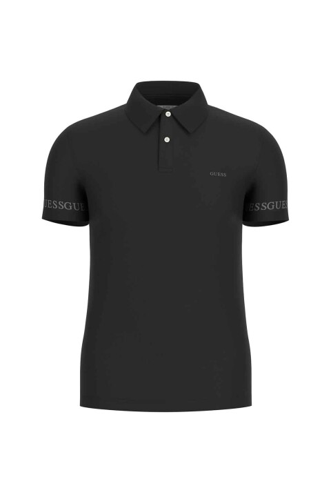 Erkek Nolan SS Polo T-Shirt - Siyah 