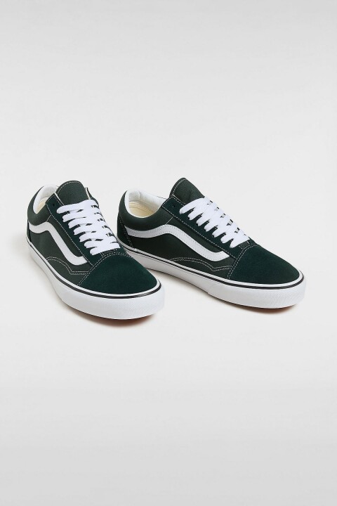 Erkek Old Skool Sneaker - Yeşil 