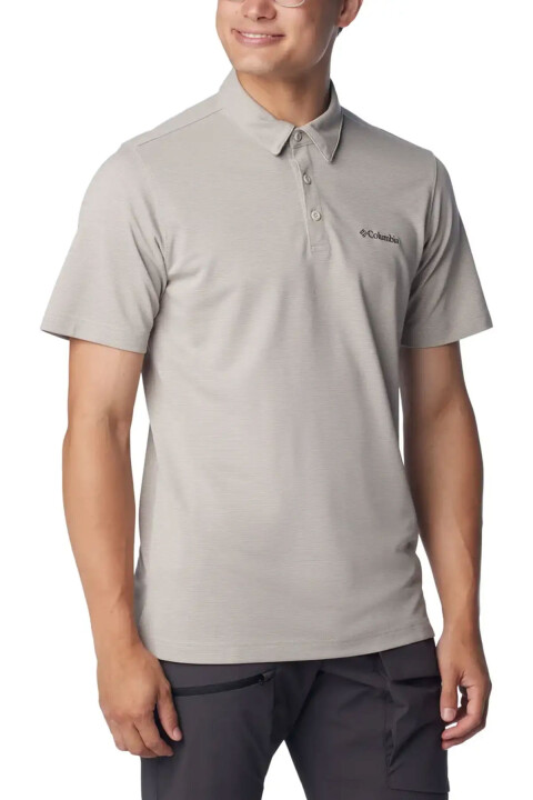 Erkek Pique Kısa Kollu Polo T-Shirt - Bej 