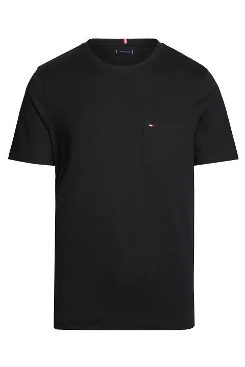 Erkek Pocket Tee T-Shirt-Siyah 