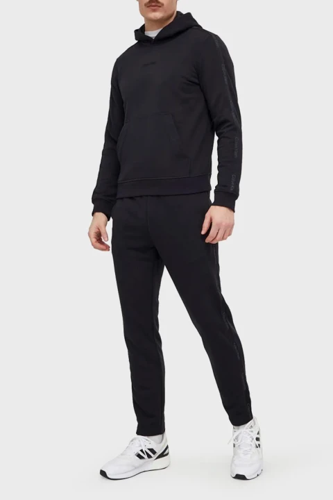 Erkek Pw - Sweat Hoodıe Sweatshirt - Siyah 