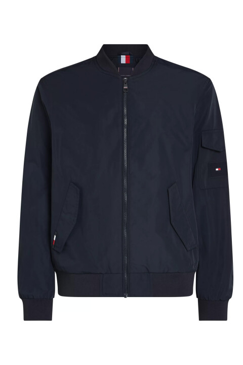 Erkek Recycled Bomber Ceket-Lacivert 
