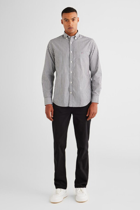 Erkek Regular Fit Pantolon - Siyah 