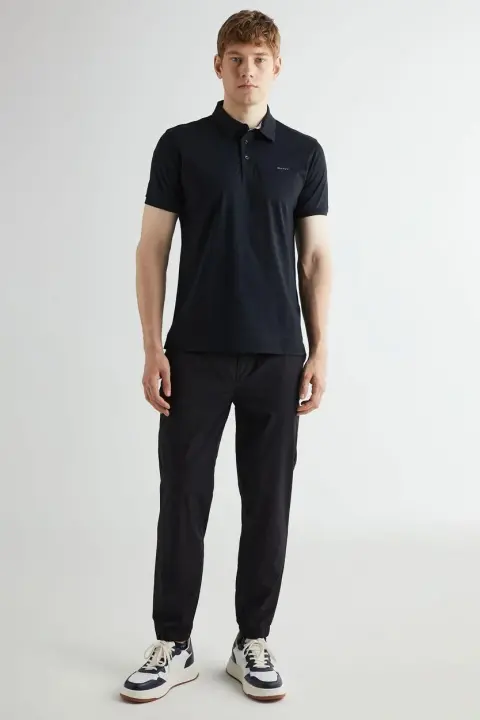 Erkek Regular Fit Pantolon - Siyah 