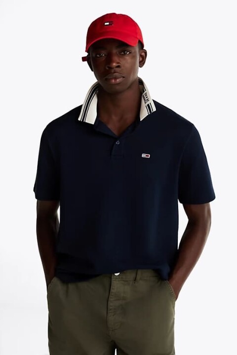 Erkek Regular Fit Polo T-Shirt - Lacivert - Tommy Hilfiger