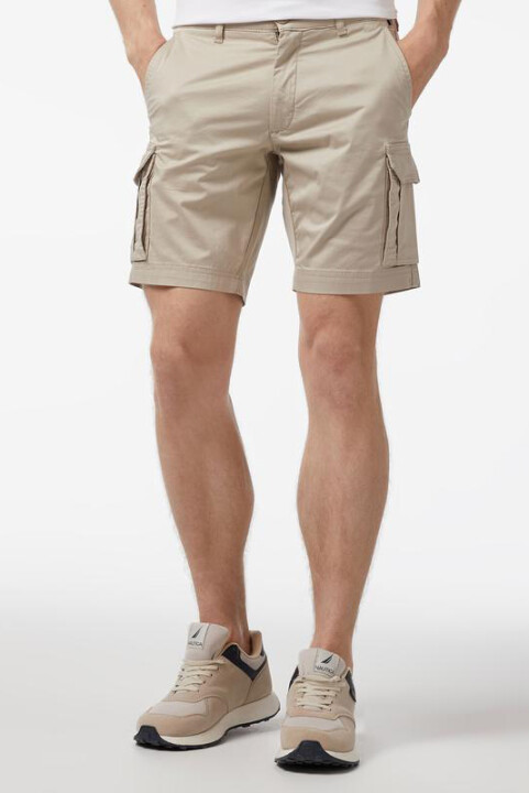 Erkek Regular Fit Şort - Bej 