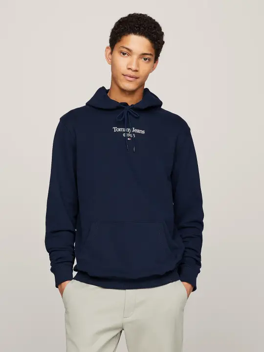 Erkek Regular Fit Sweatshirt-Mavi 