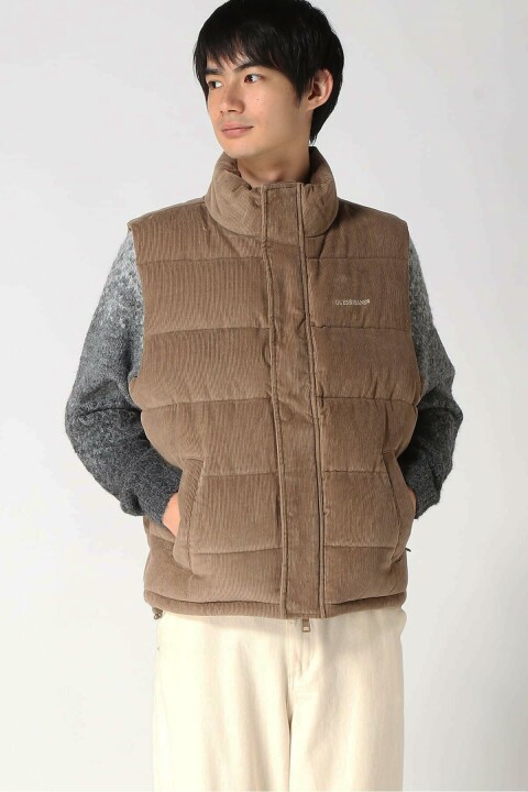 Erkek Regular Fit Yelek - Kahverengi 