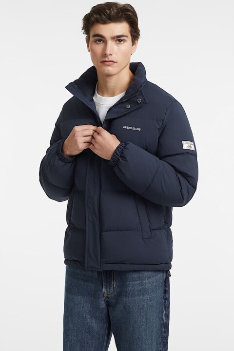 Erkek Regular Şişme Mont - Lacivert 