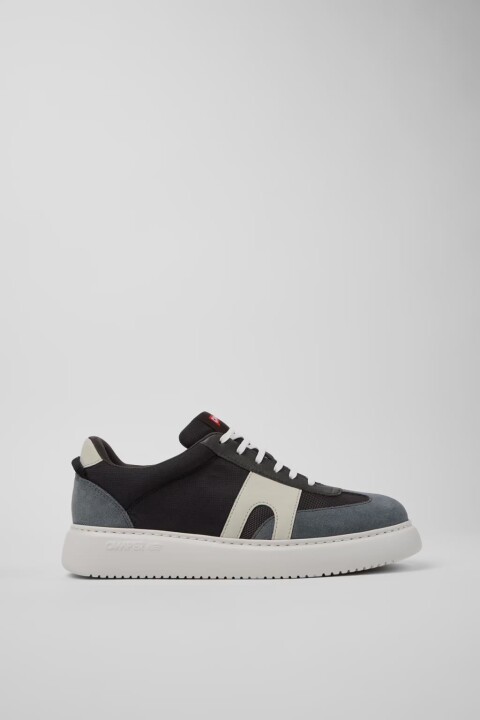 Erkek Runner K21 Sneakers - Siyah/Gri 