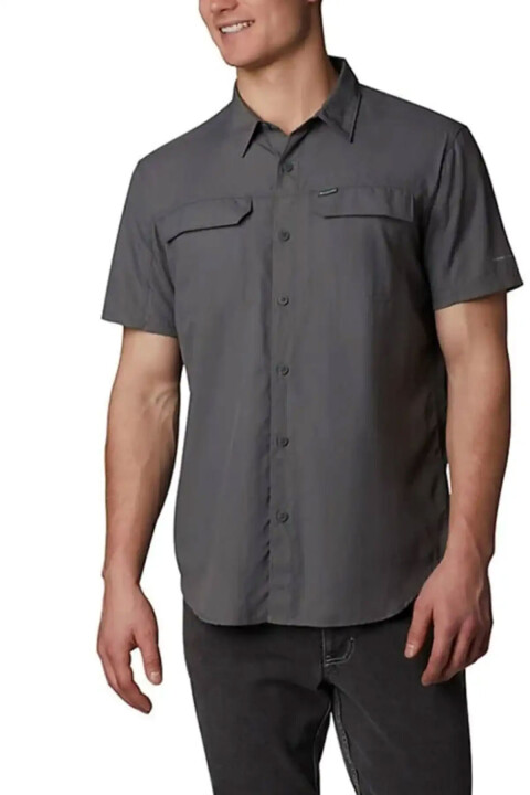 Erkek Silver Ridge 2.0 Short Kısa Kollu Gömlek - Gri 