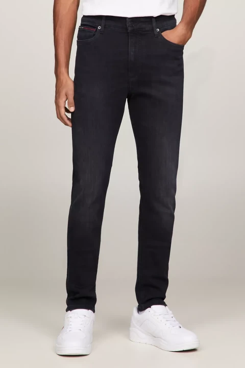 Erkek Sımon Skny Dyjbk Jean Pantolon-Siyah 