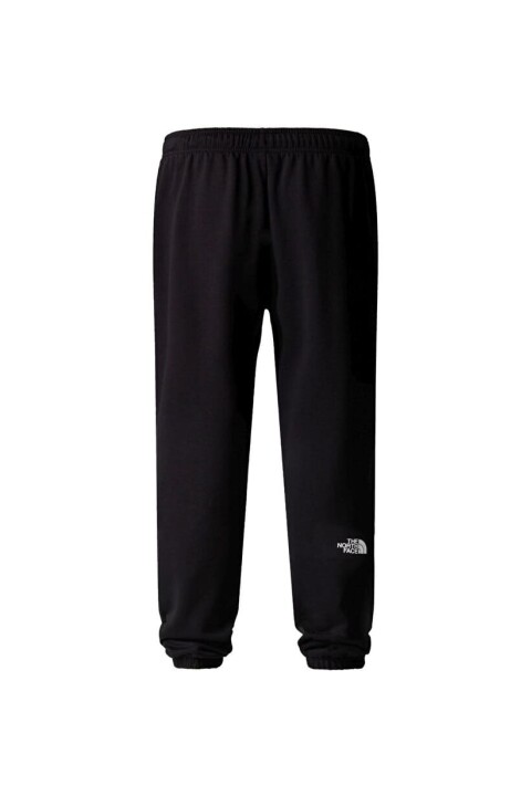 Erkek Simple Dome Regular Tapered Eşofman Altı - Siyah 