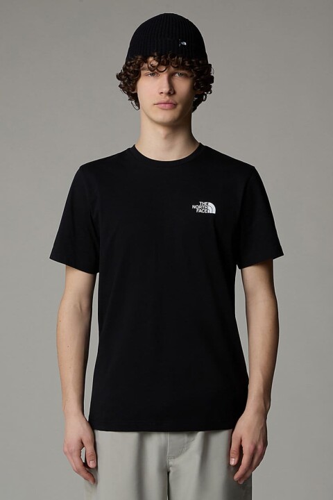 Erkek Simple Dome T-Shirt - Siyah 