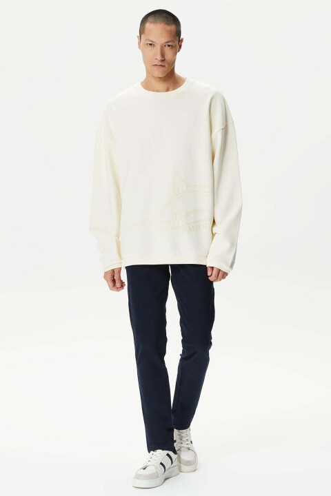 Erkek Slim Fit Pantolon - Lacivert 