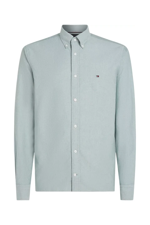 Erkek Solıd Herıtage Oxford Rf Gömlek Yeşil 