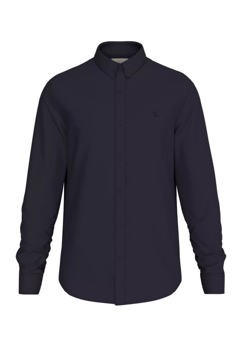 Erkek Strech Gömlek - Lacivert 