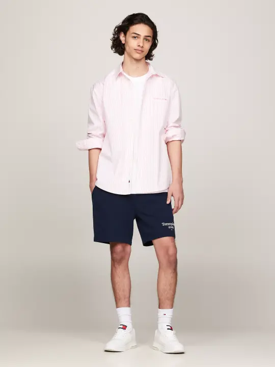 Erkek Sweat Şort-Mavi 