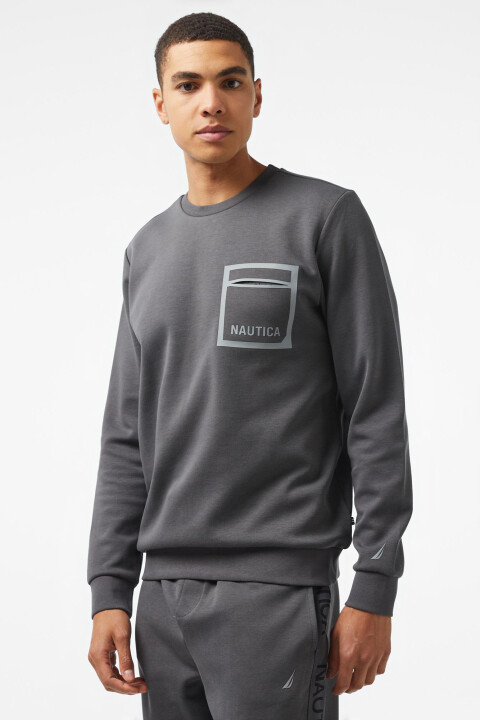 Erkek Sweatshirt - Gri 