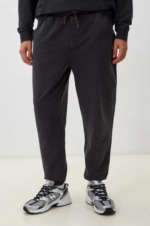 Erkek Syrma Rahat Pantolon - Siyah 