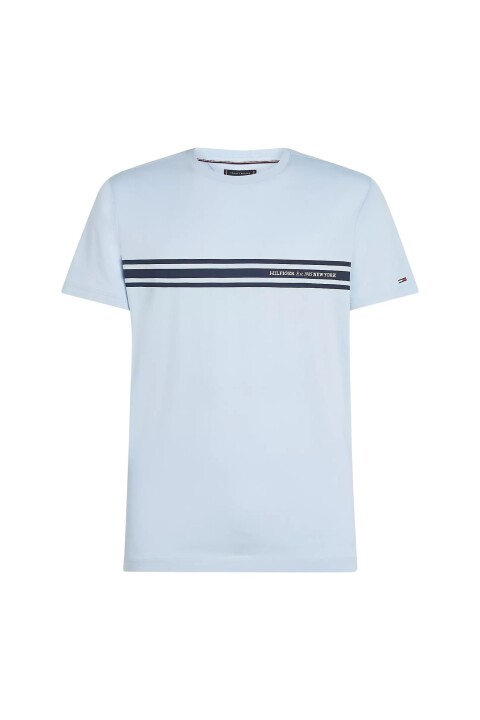 Erkek T-Shirt - Açık Mavi 