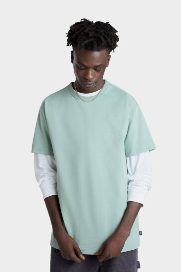 Erkek T-Shirt - Yeşil 