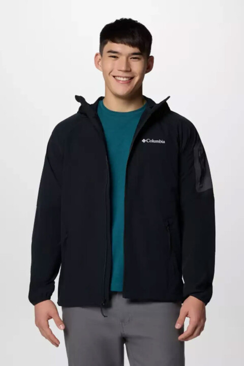 Erkek Tall Heights II Kapüşonlu Hırka - Siyah 