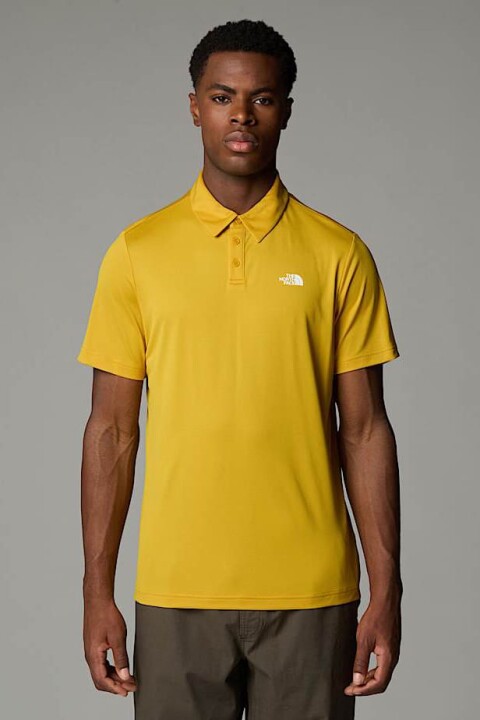 Erkek Tanken Polo T-Shirt - Sarı 