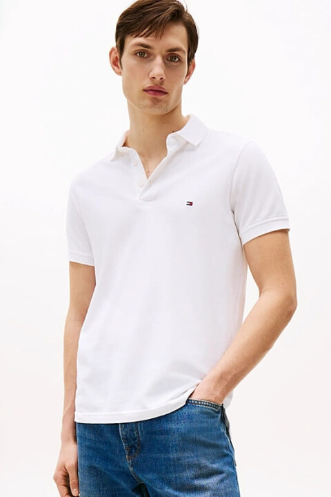 Erkek Th 1985 Polo Yaka T-Shirt - Beyaz 