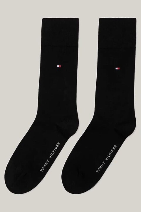 Erkek Th 2'li Uzun Çorap - Siyah 