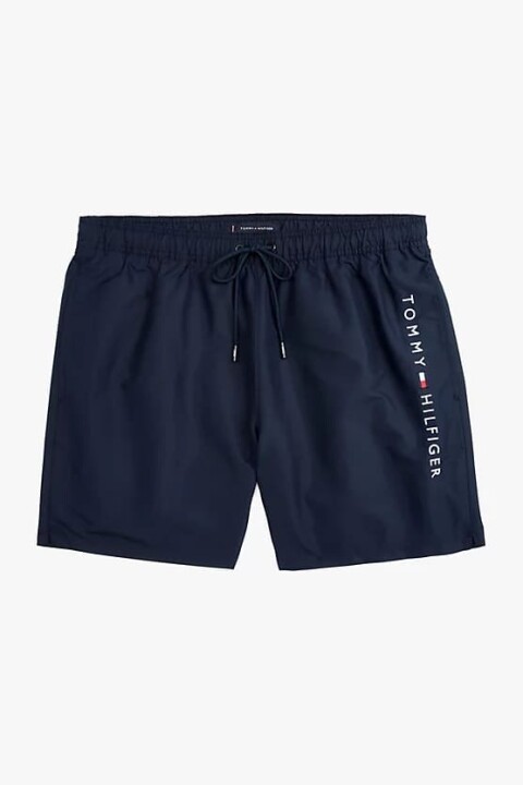 Erkek Th Bağcıklı Deniz Şortu - Lacivert 