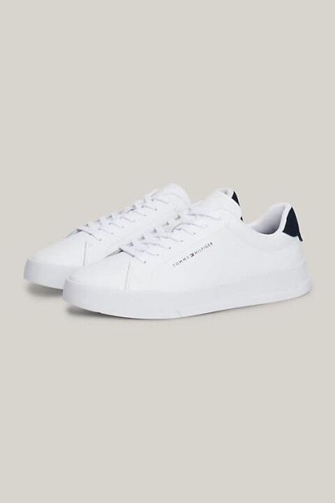 Erkek Th Court Grain Sneakers - Beyaz 