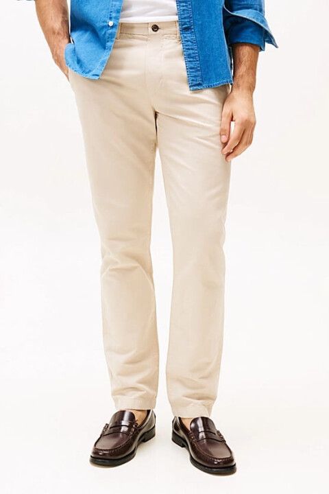 Erkek Th Denton ChınoLıno Pantolon - Ekru 