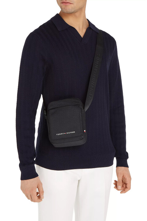 Erkek Th Element Mını Reporter Çapraz Çanta-Siyah 