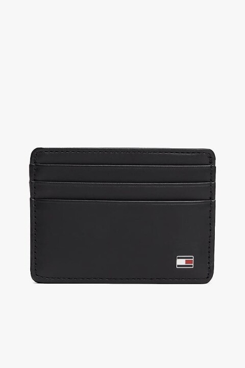 Erkek Th Eton Kartlık Cüzdan - Siyah 